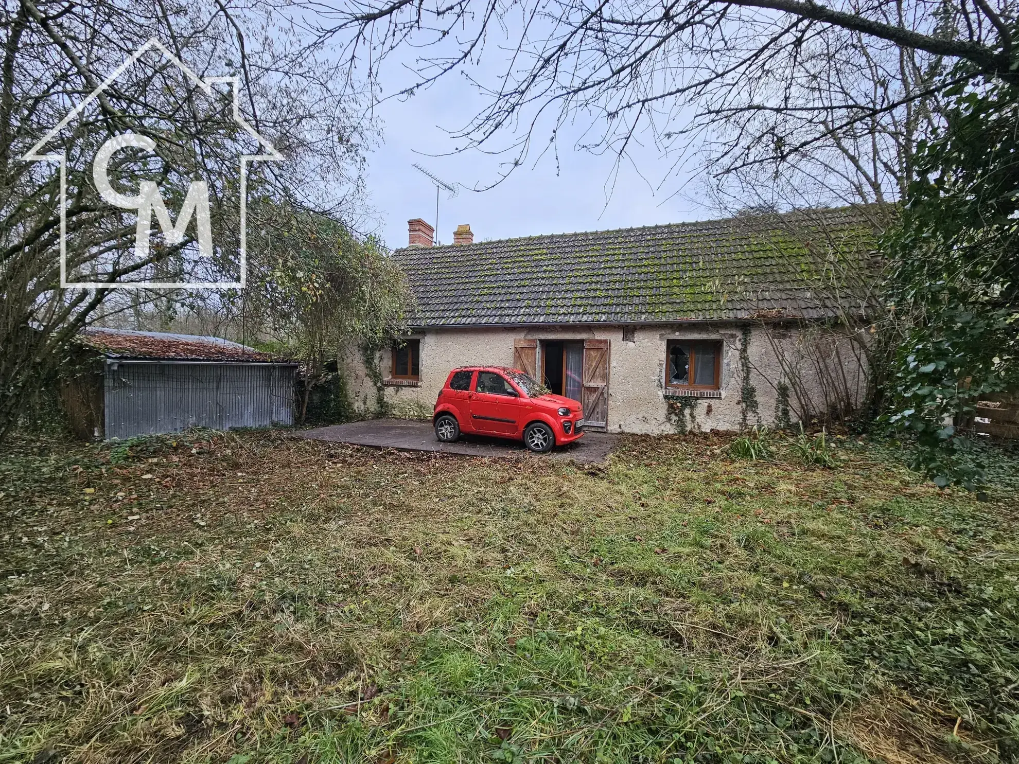 Maison 3 pièces de 66 m² avec terrain de 1350 m² à Chabris