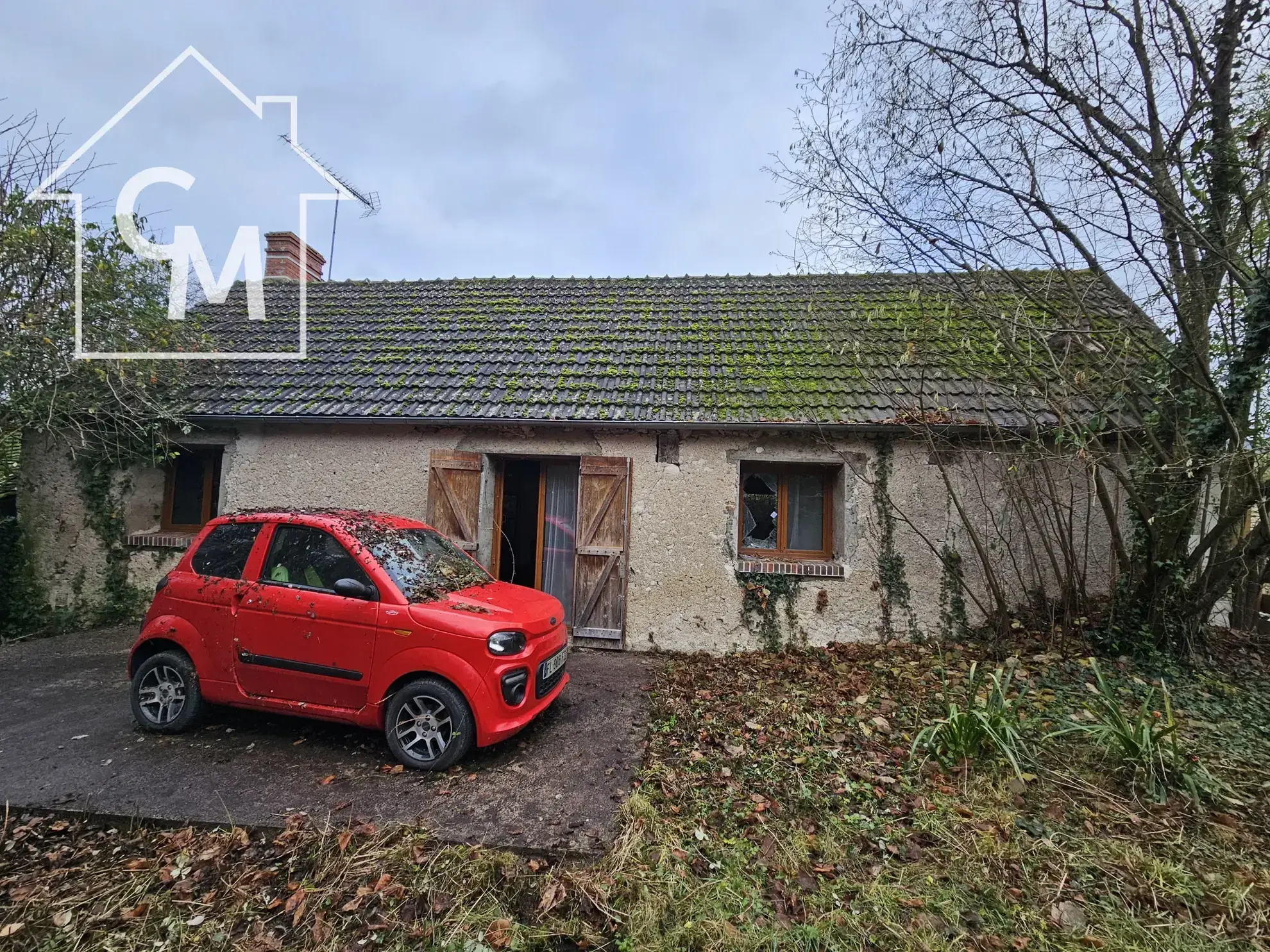 Maison 3 pièces de 66 m² avec terrain de 1350 m² à Chabris 