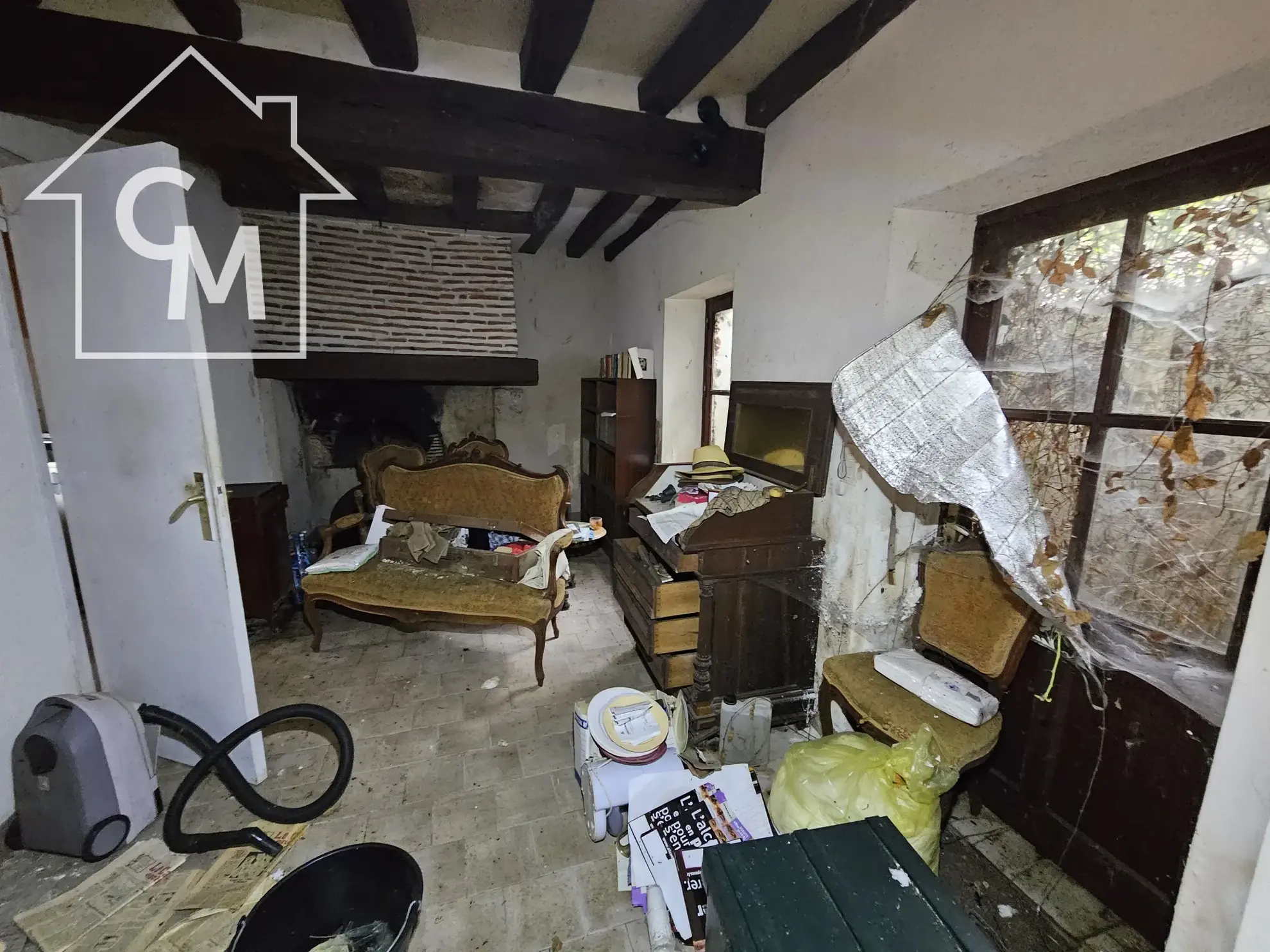 Maison 3 pièces de 66 m² avec terrain de 1350 m² à Chabris 