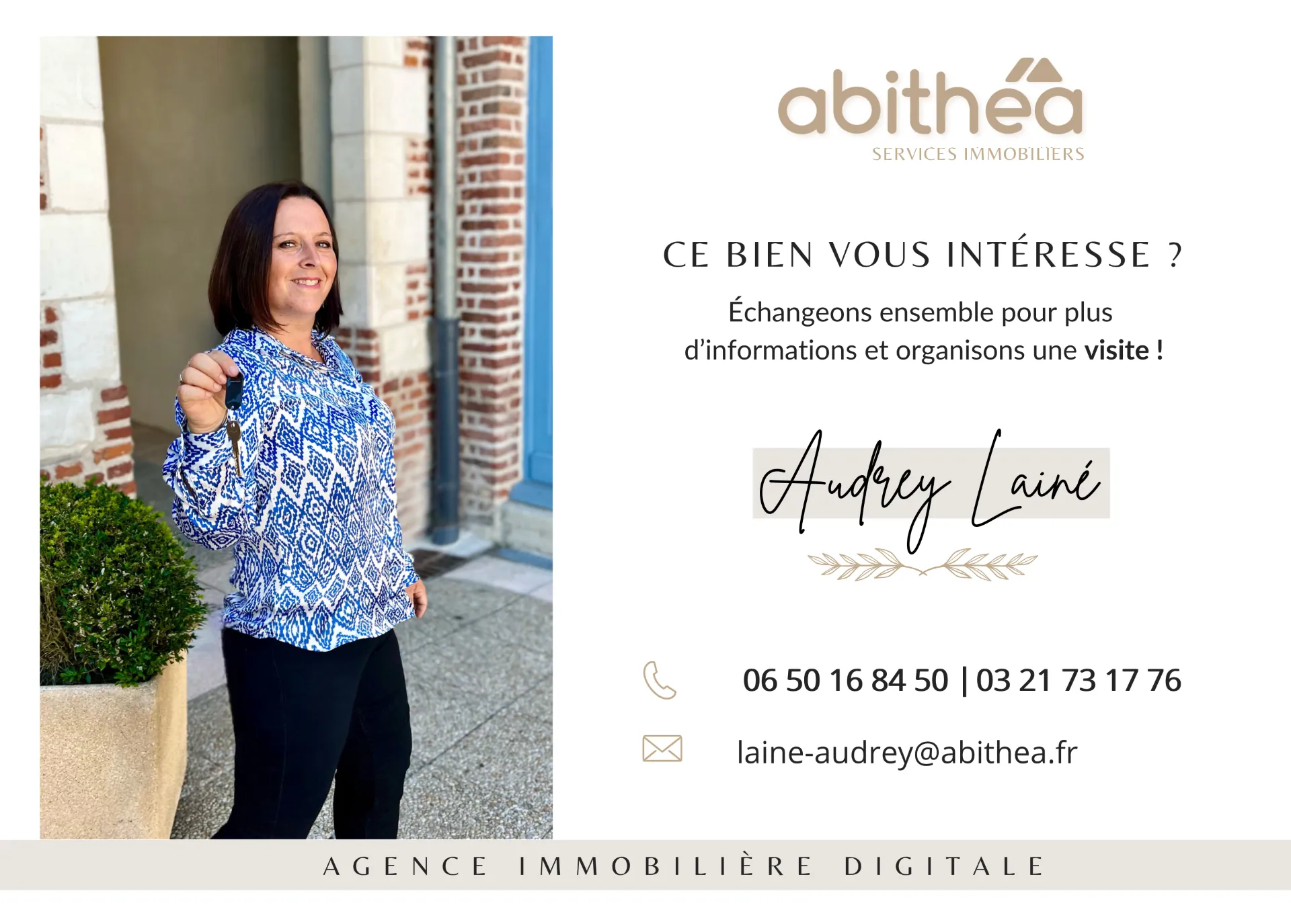 Maison semi-individuelle de 95 m² à Bauvin avec garage, jardin et véranda 