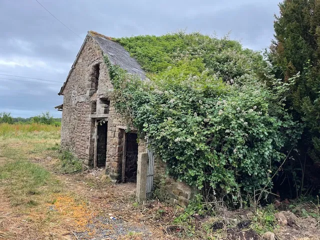Longère en pierre avec dépendances et prairie à Yvias près de Paimpol et Lanvollon 