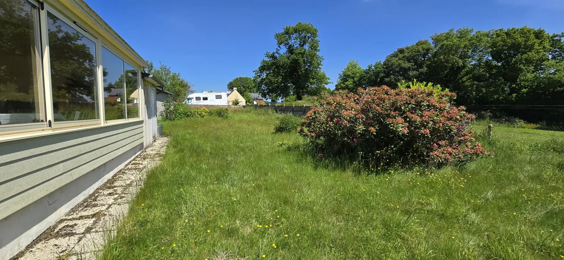 Maison de 122 m² avec véranda et sous-sol à Lanrivain 