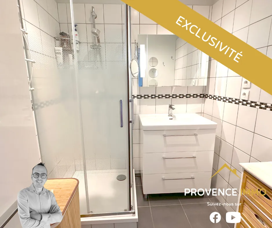 Appartement T4 avec climatisation et isolation 2024 à Salon-de-Provence, résidence sécurisée 