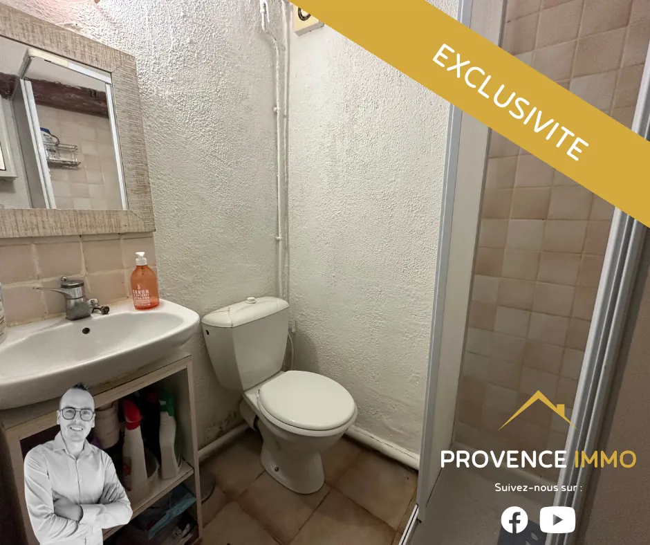 Appartement T2 avec cour intérieure à Aix-en-Provence – Opportunité d'investissement 