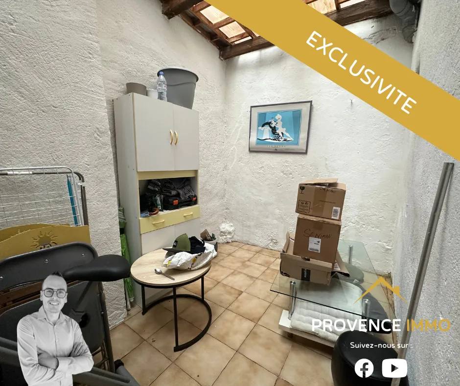 Appartement T2 avec cour intérieure à Aix-en-Provence – Opportunité d'investissement 