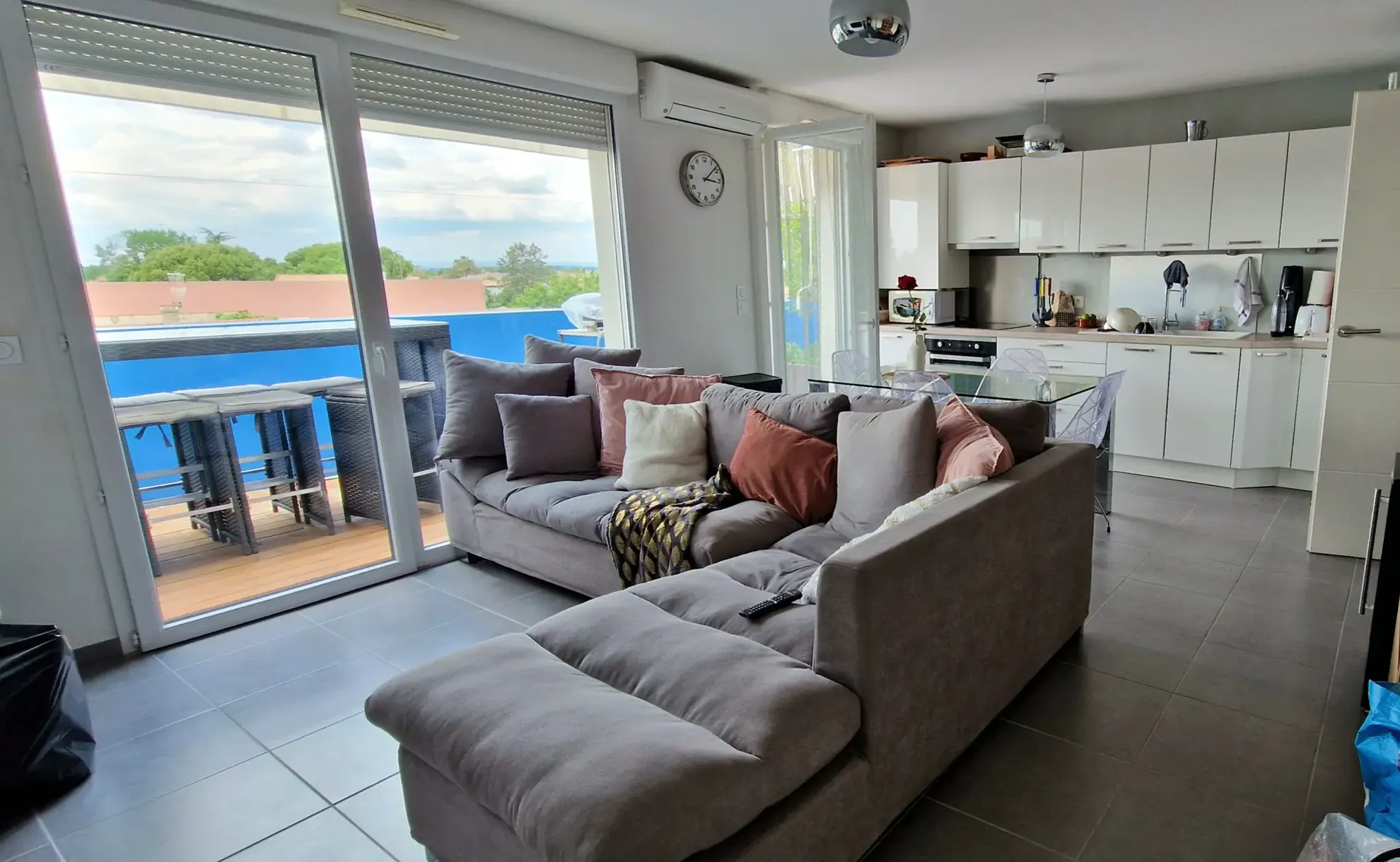 Appartement 3 pièces lumineux avec parking à Mauguio, à 15 min de Montpellier 