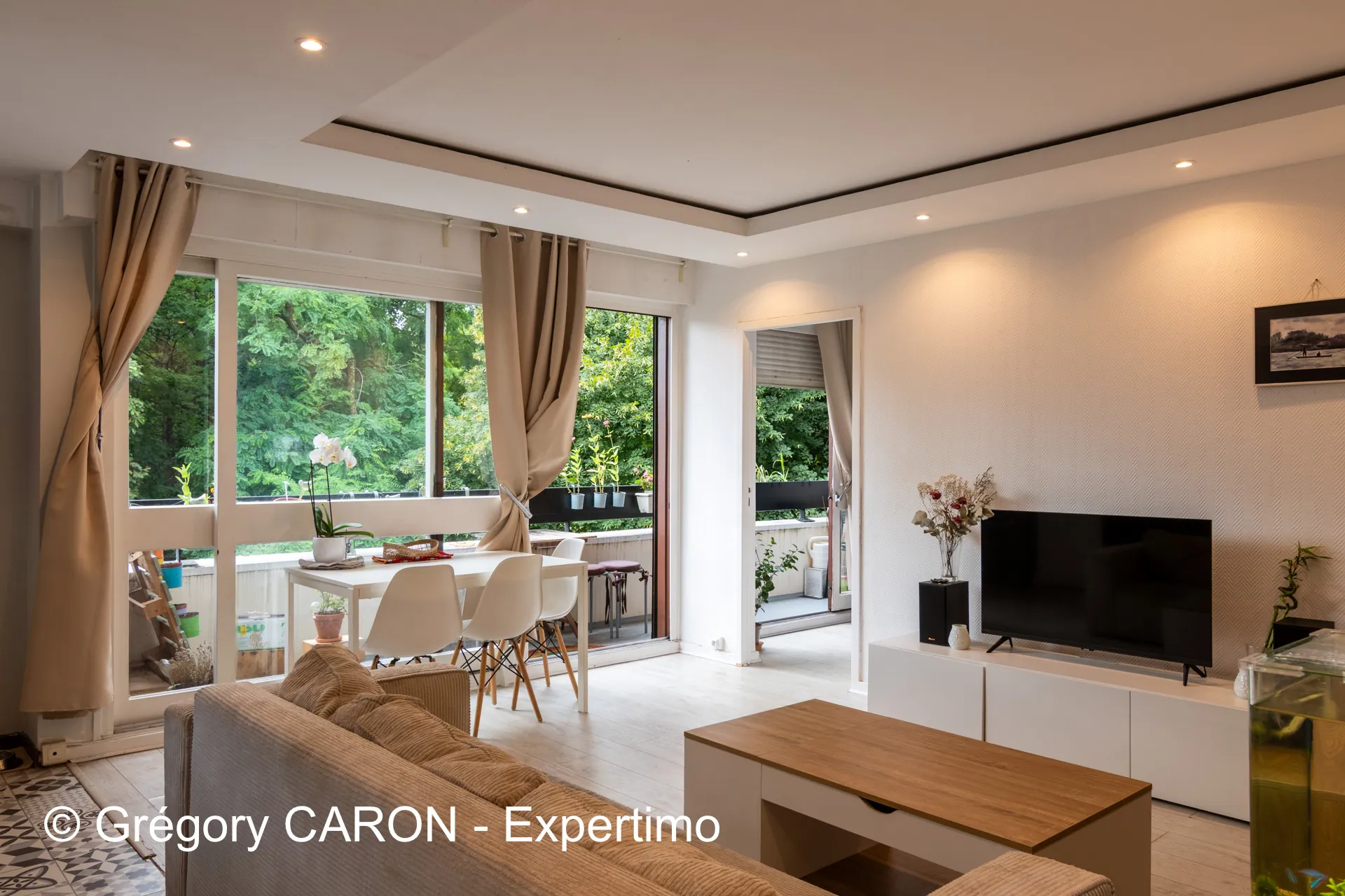 Appartement 2 pièces avec balcon à Franconville, investissement locatif sécurisé