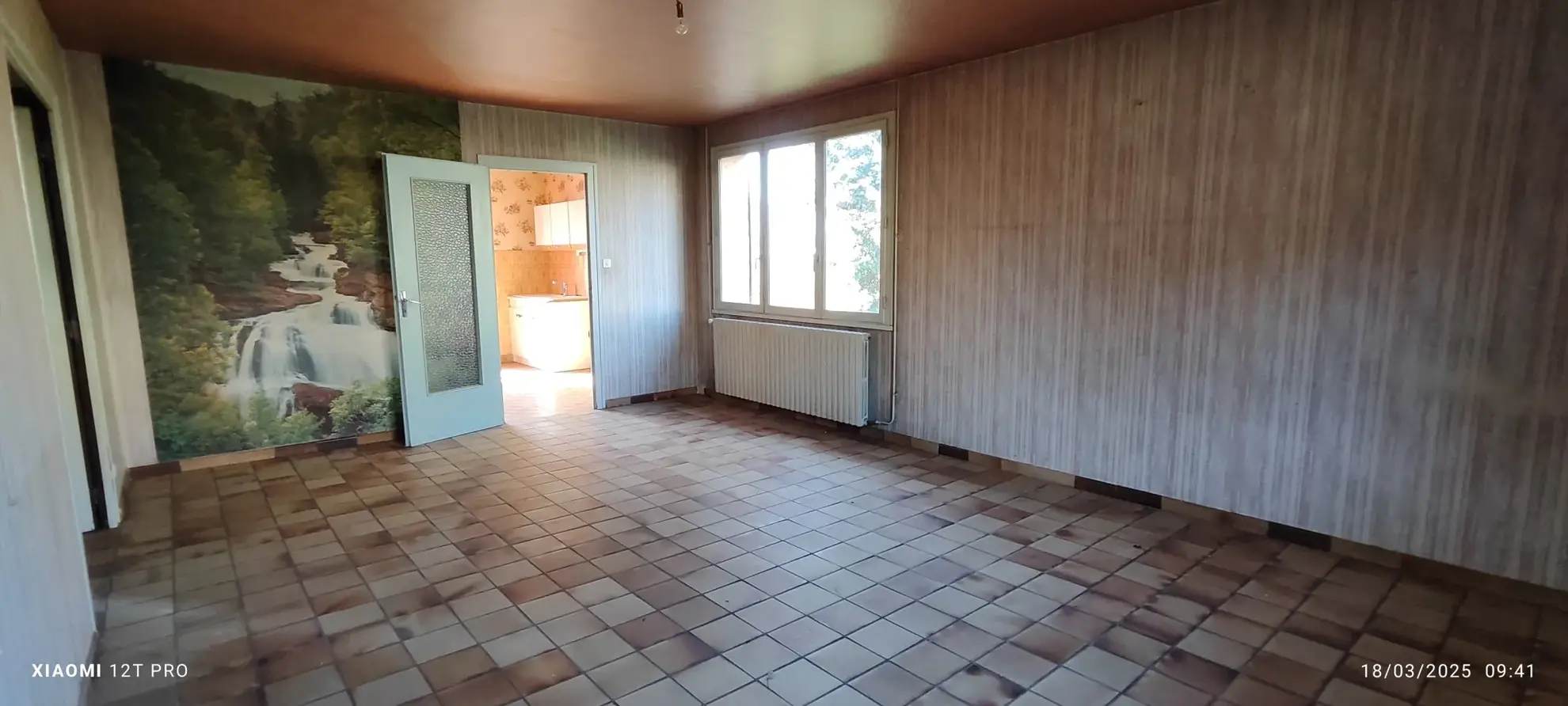 Maison de plain-pied à rénover avec grand terrain et vue à Saint Foy l'Argentiere 