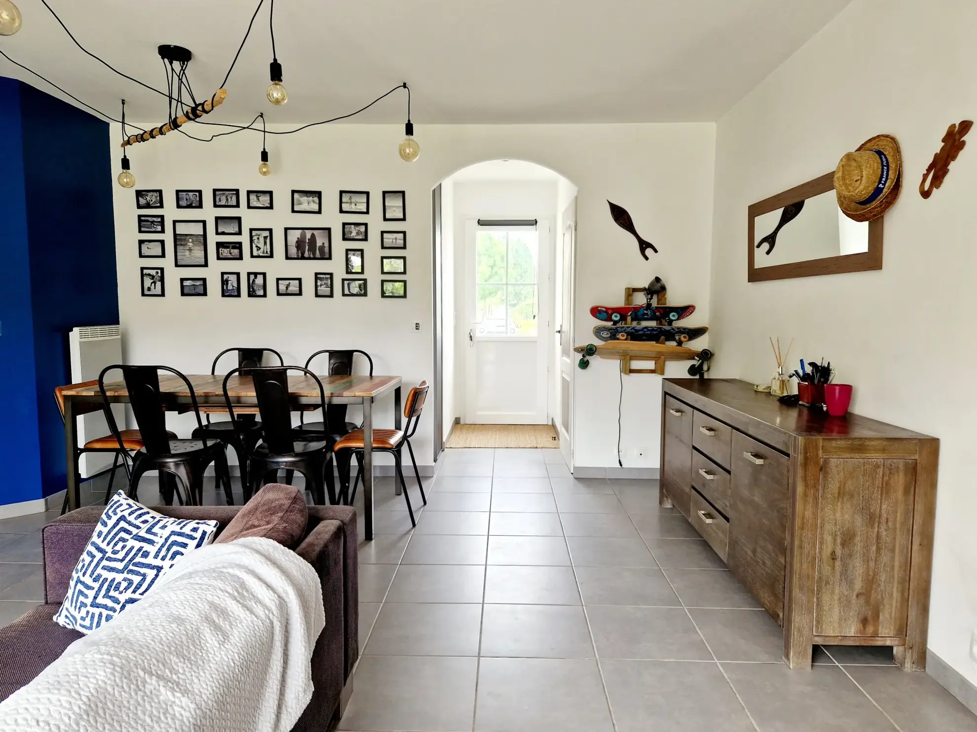 Maison de plain-pied avec jardin, 3 chambres et bureau à Pont-l’Abbé-d’Arnoult 