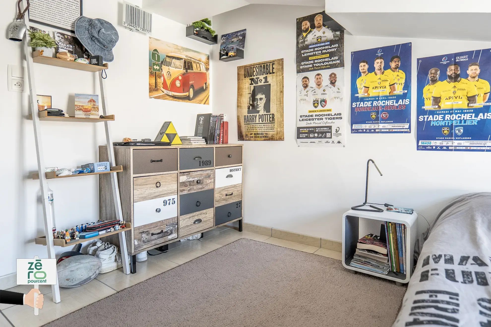 Maison de ville à Luçon avec 3 chambres, lumineuse et sans charges 