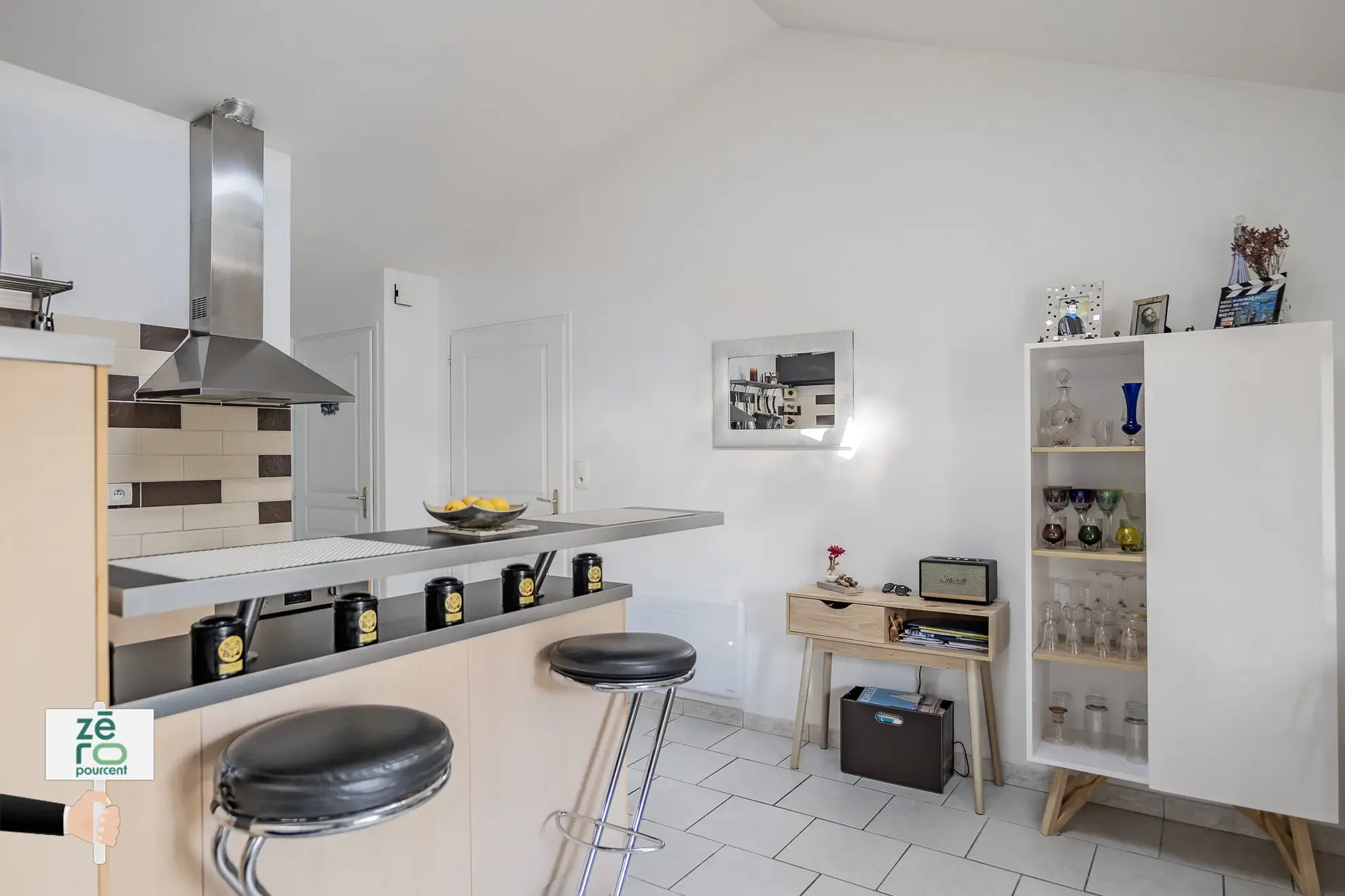 Maison de ville à Luçon avec 3 chambres, lumineuse et sans charges 