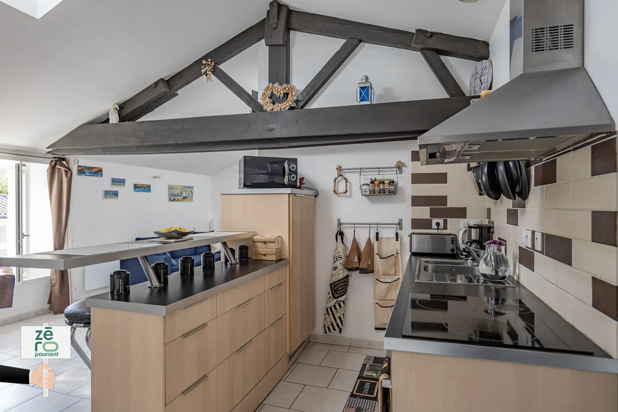 Maison de ville à Luçon avec 3 chambres, lumineuse et sans charges