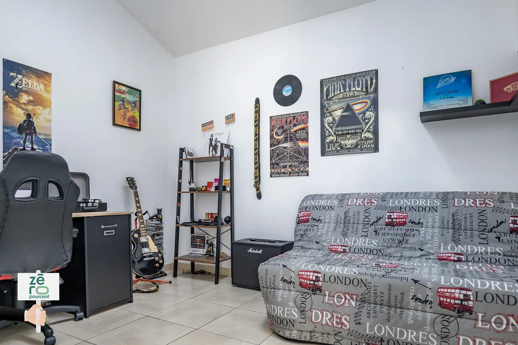 Maison de ville à Luçon avec 3 chambres, lumineuse et sans charges 