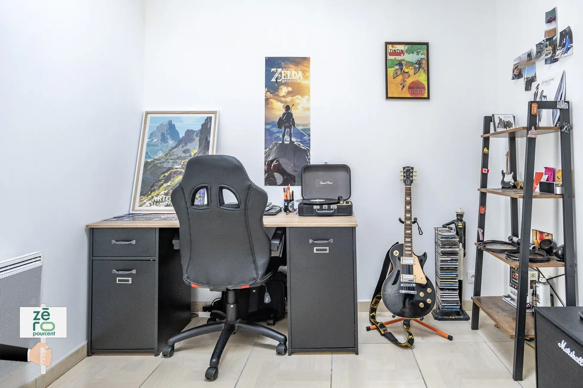 Maison de ville à Luçon avec 3 chambres, lumineuse et sans charges 