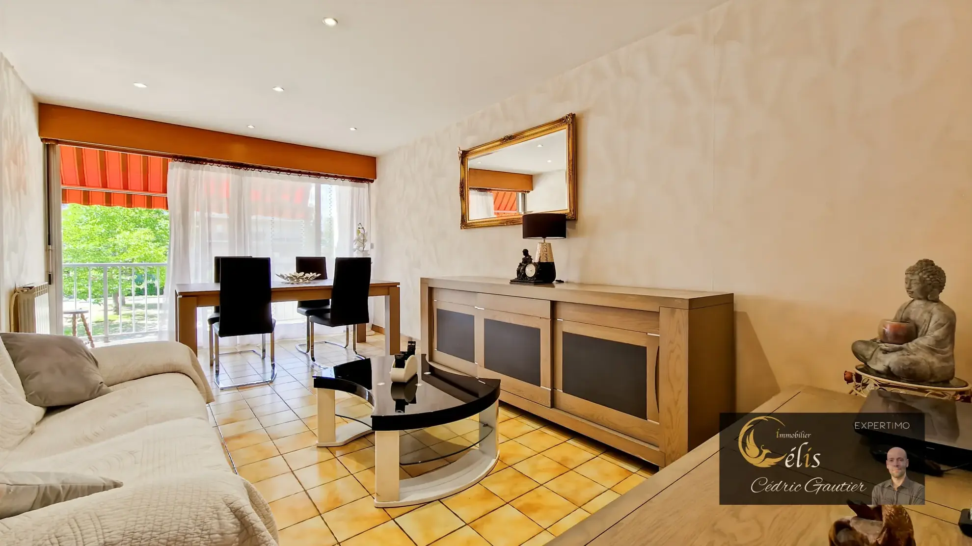 Appartement lumineux 4 pièces avec balcon, cave et parking à Saint Priest 