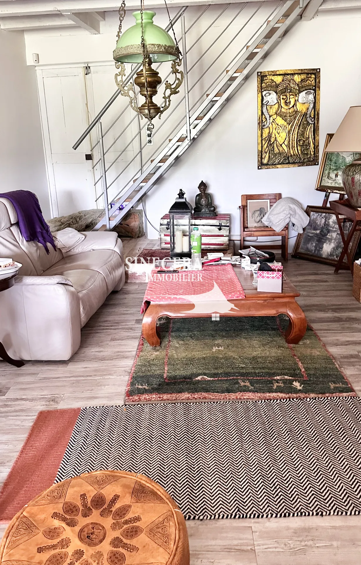 Belle maison en pierre avec vue panoramique et piscine à Tocane St Apre 