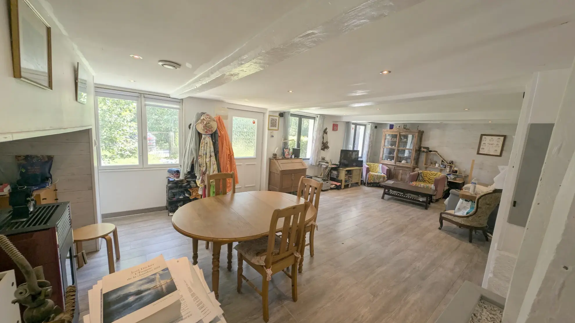 Longère avec piscine, jardin et dépendances à Quend - Charmante maison rénovée 130 m² 