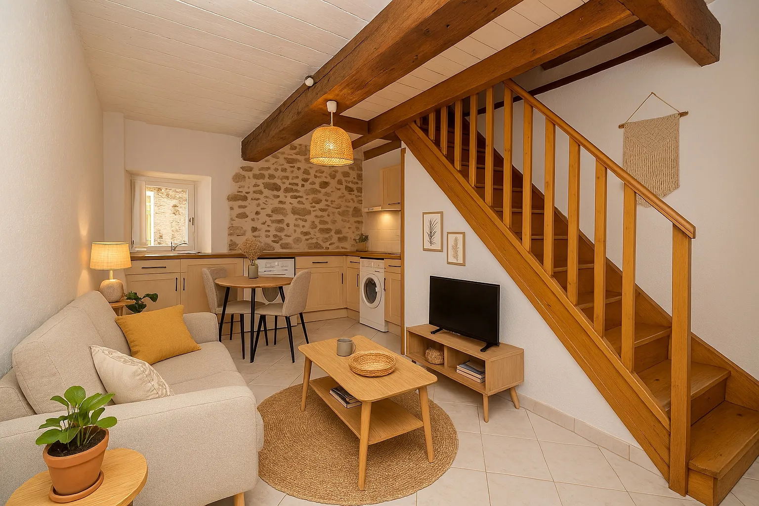 Charmante maison de village à Sallèles-d’Aude avec terrasse et potentiel locatif