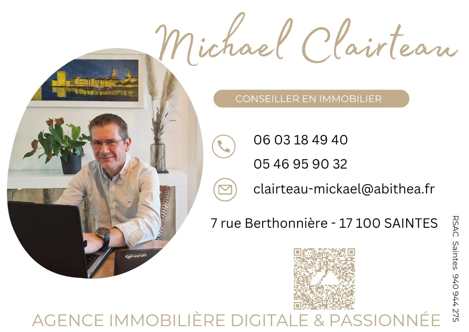 Maison de ville avec 3 chambres à Jonzac - Jardin clos et terrasse en bois 