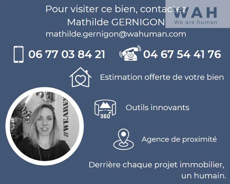 Villa de plain-pied à vendre à Saint-Hippolyte-Du-Fort avec piscine, 4 pièces 