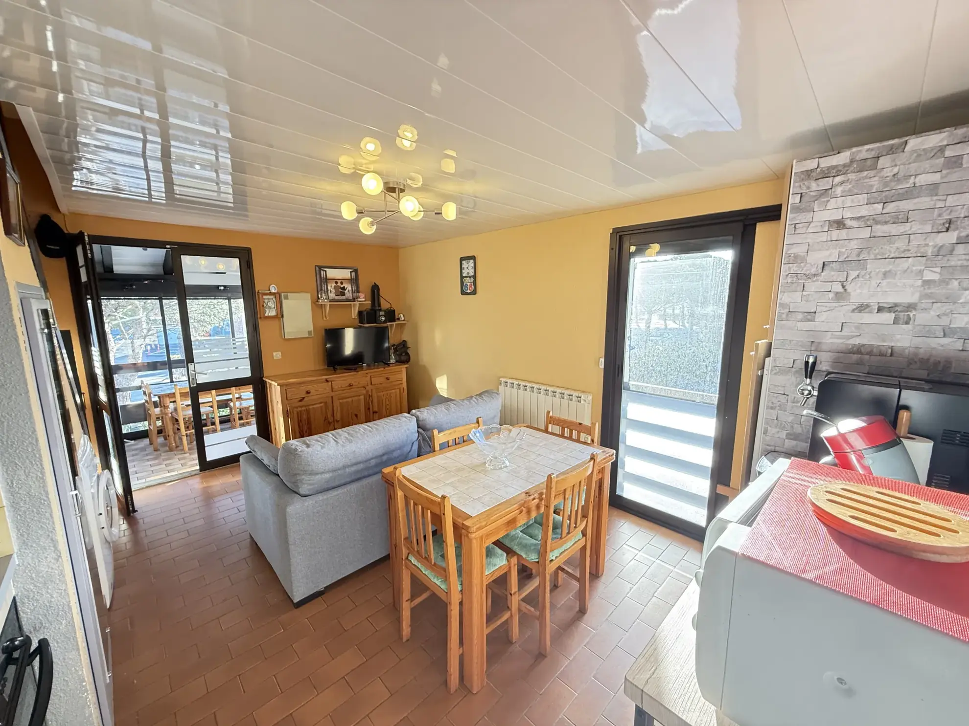 Appartement T2 Cabine de 38,5 m² avec parking au Barcarès, proche plage 