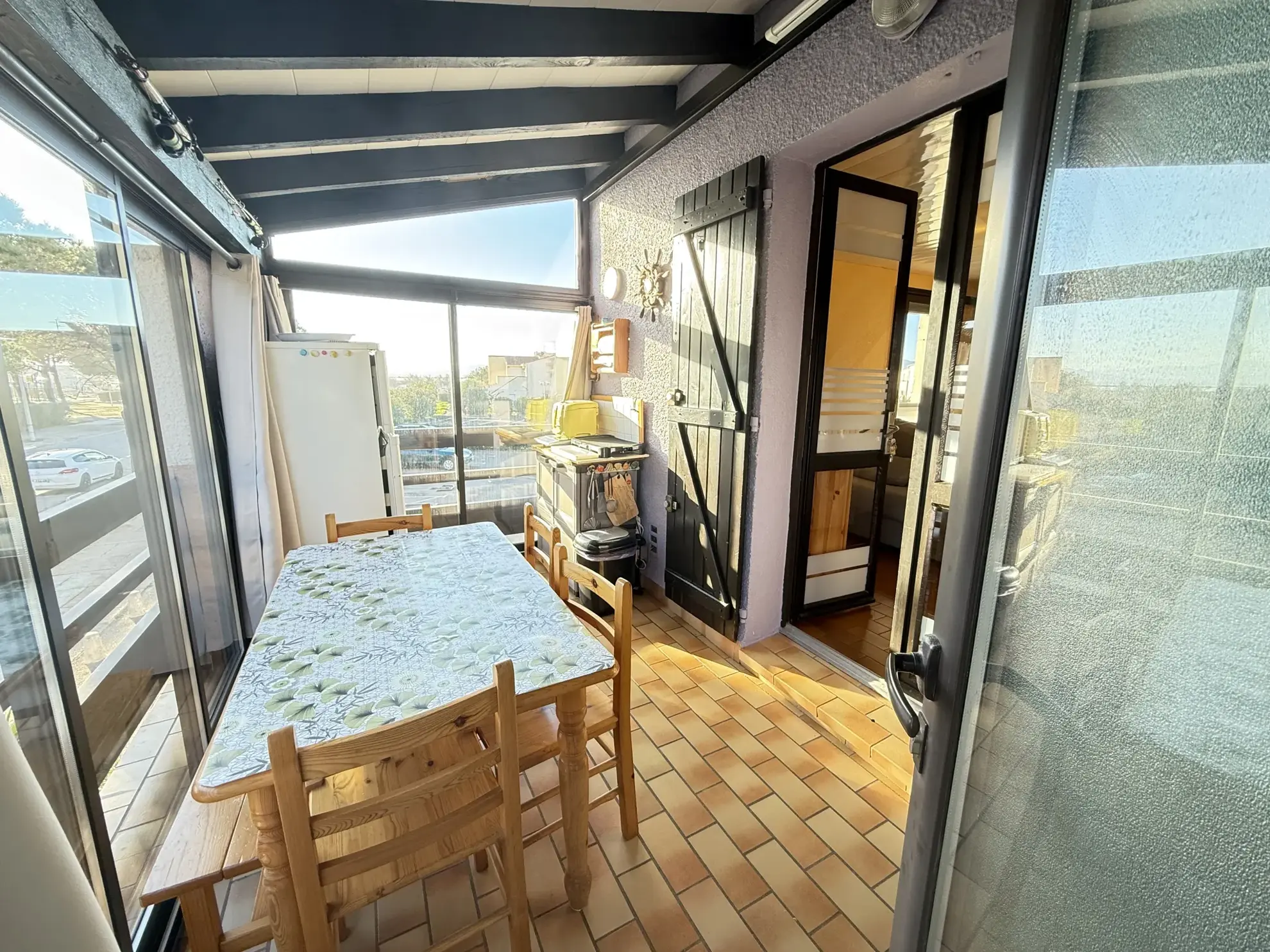 Appartement T2 Cabine de 38,5 m² avec parking au Barcarès, proche plage 