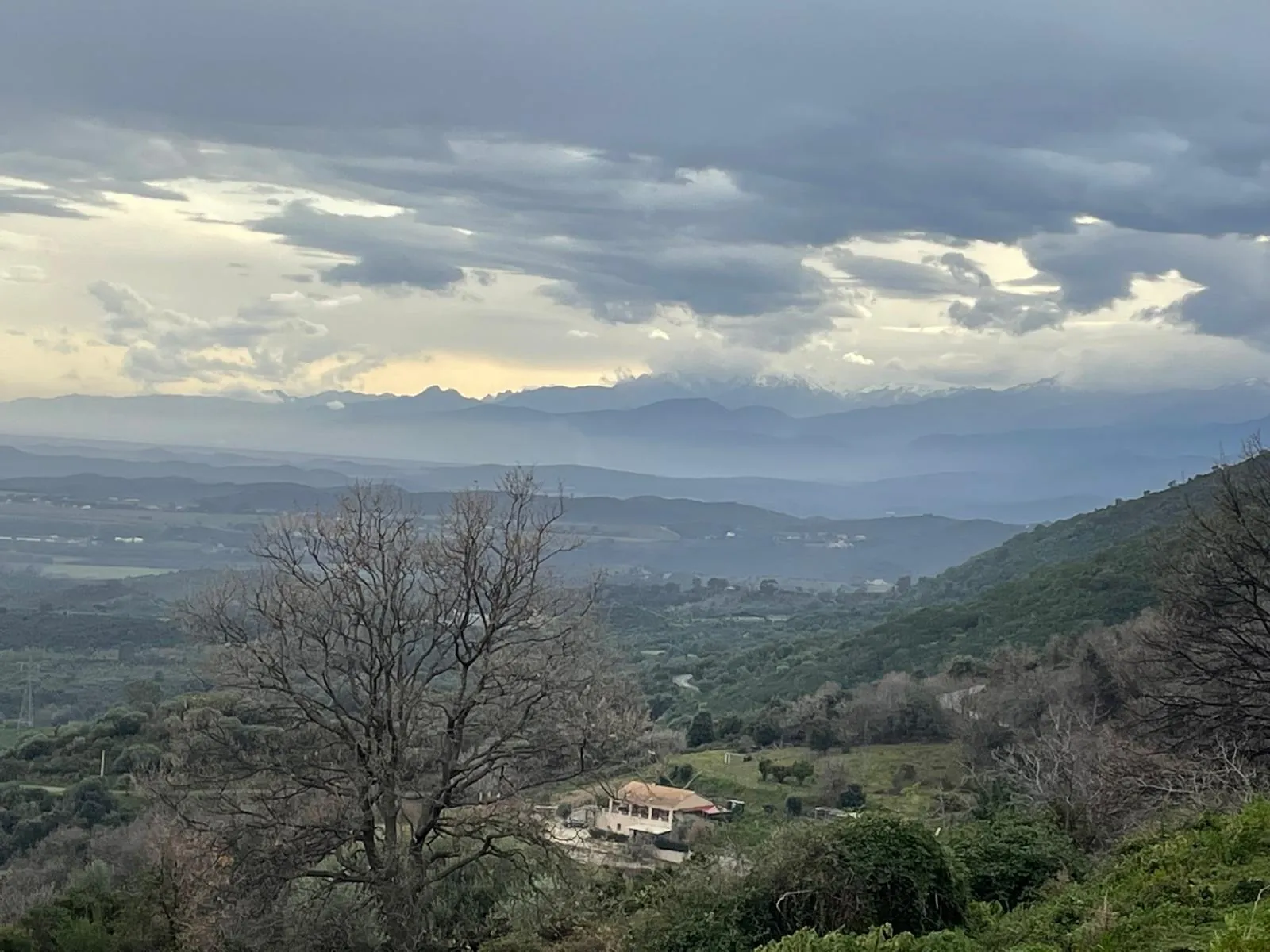 Terrain à construire à Linguizzetta avec Vue panoramique mer et montagnes 