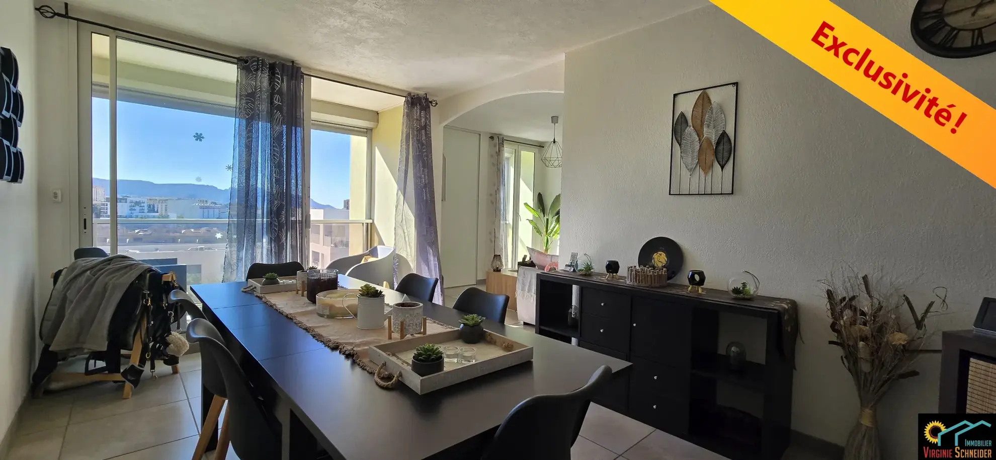 Appartement de 4 pièces à Marseille Saint Loup – 67 m² avec balcon et cave