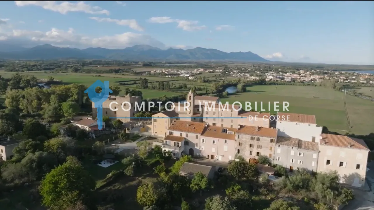 Terrain constructible à Aléria avec permis purgé et vue panoramique en Corse