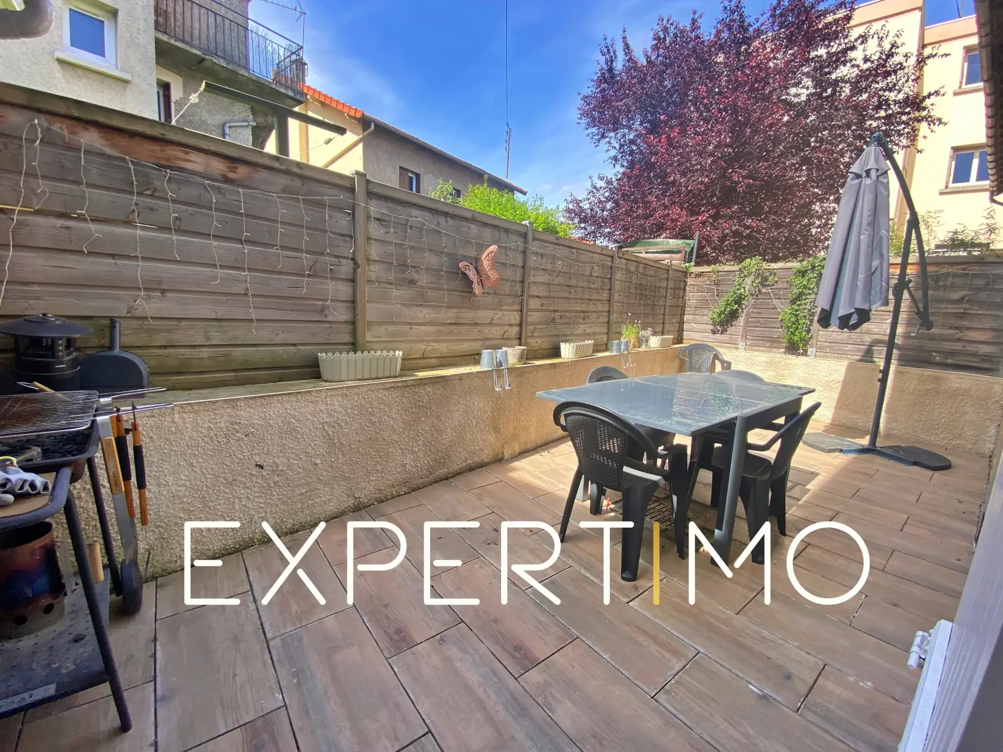 Charmante maison de ville de 118m² à Clermont-Ferrand avec 3 chambres et terrasse 