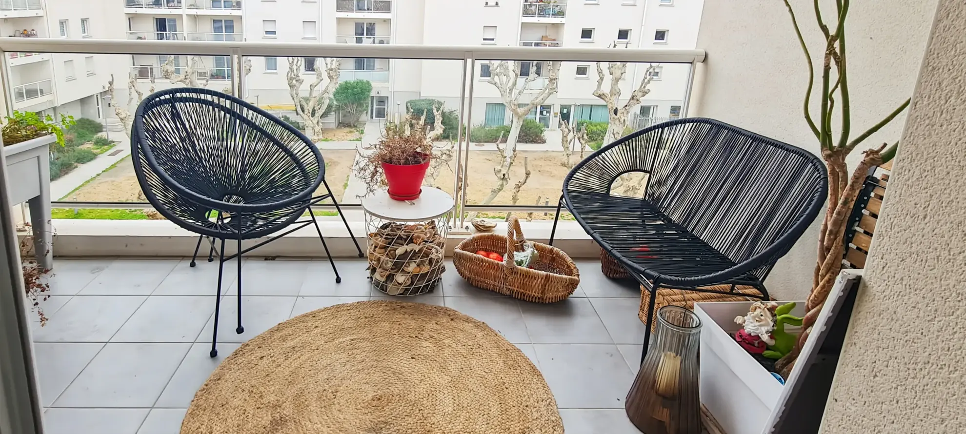 Appartement 3 pièces avec terrasse à Narbonne, construction 2012 