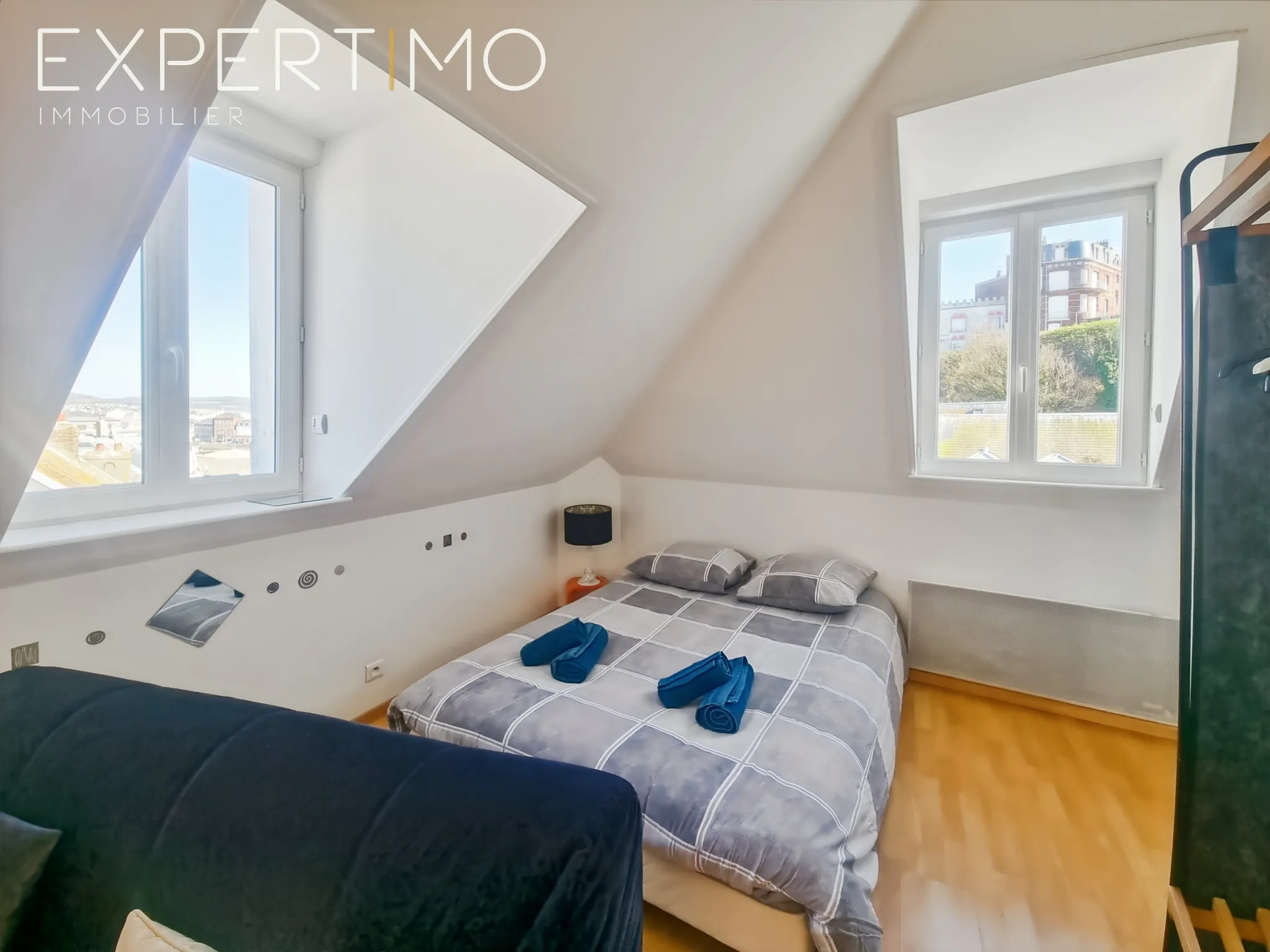 Studio de 23 m² avec vue imprenable sur la mer au Tréport 