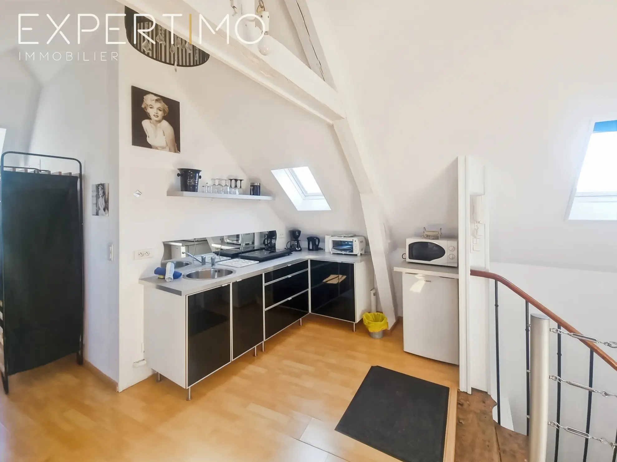 Studio de 23 m² avec vue imprenable sur la mer au Tréport 