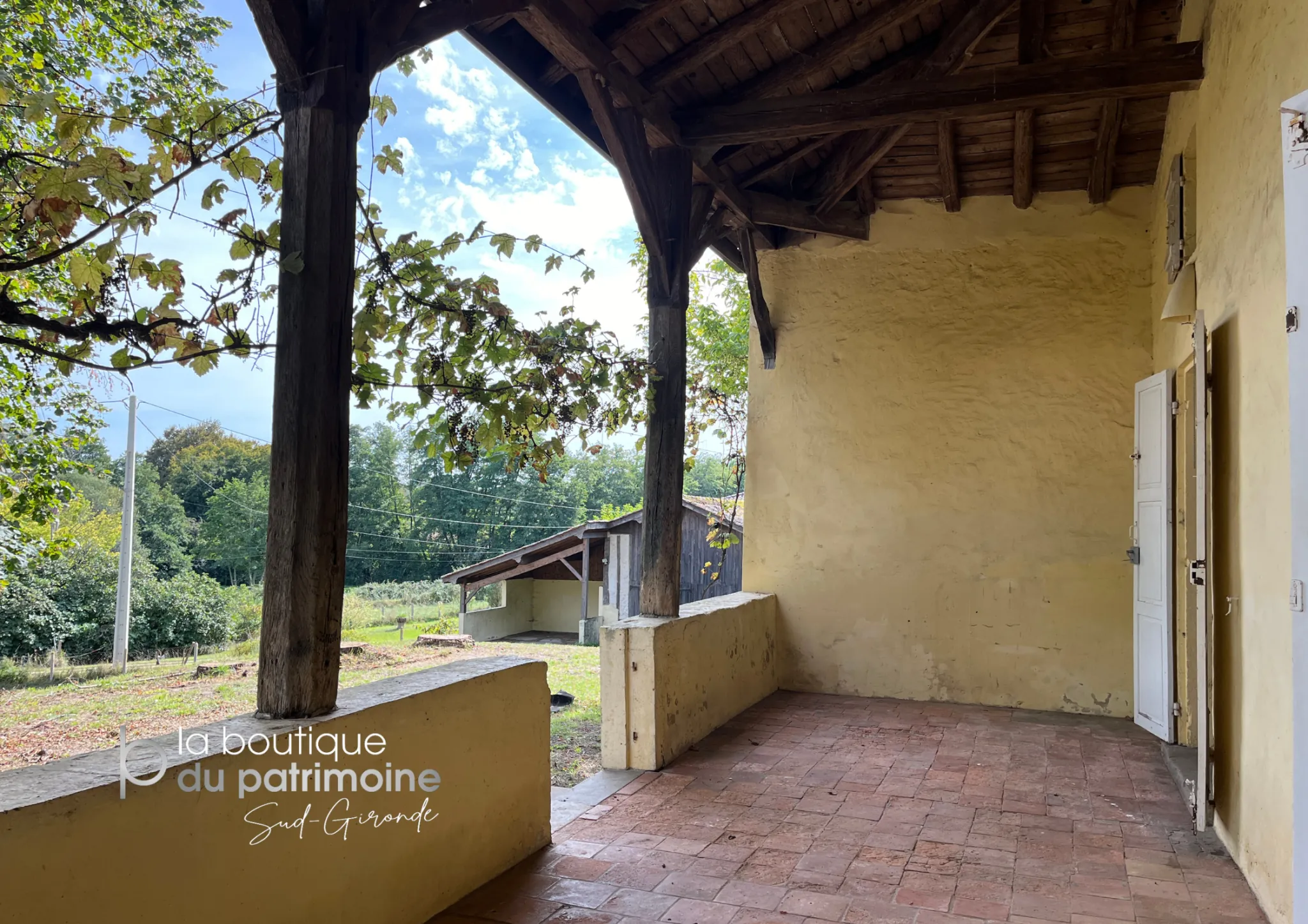 Charmante maison en pierre de 125 m2 avec grand terrain à Bazas