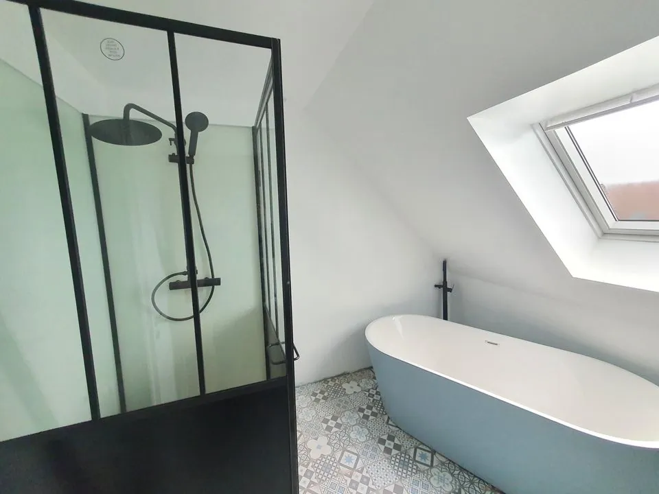 Maison neuve écologique avec 4 chambres à Beaucamps-le-Vieux 