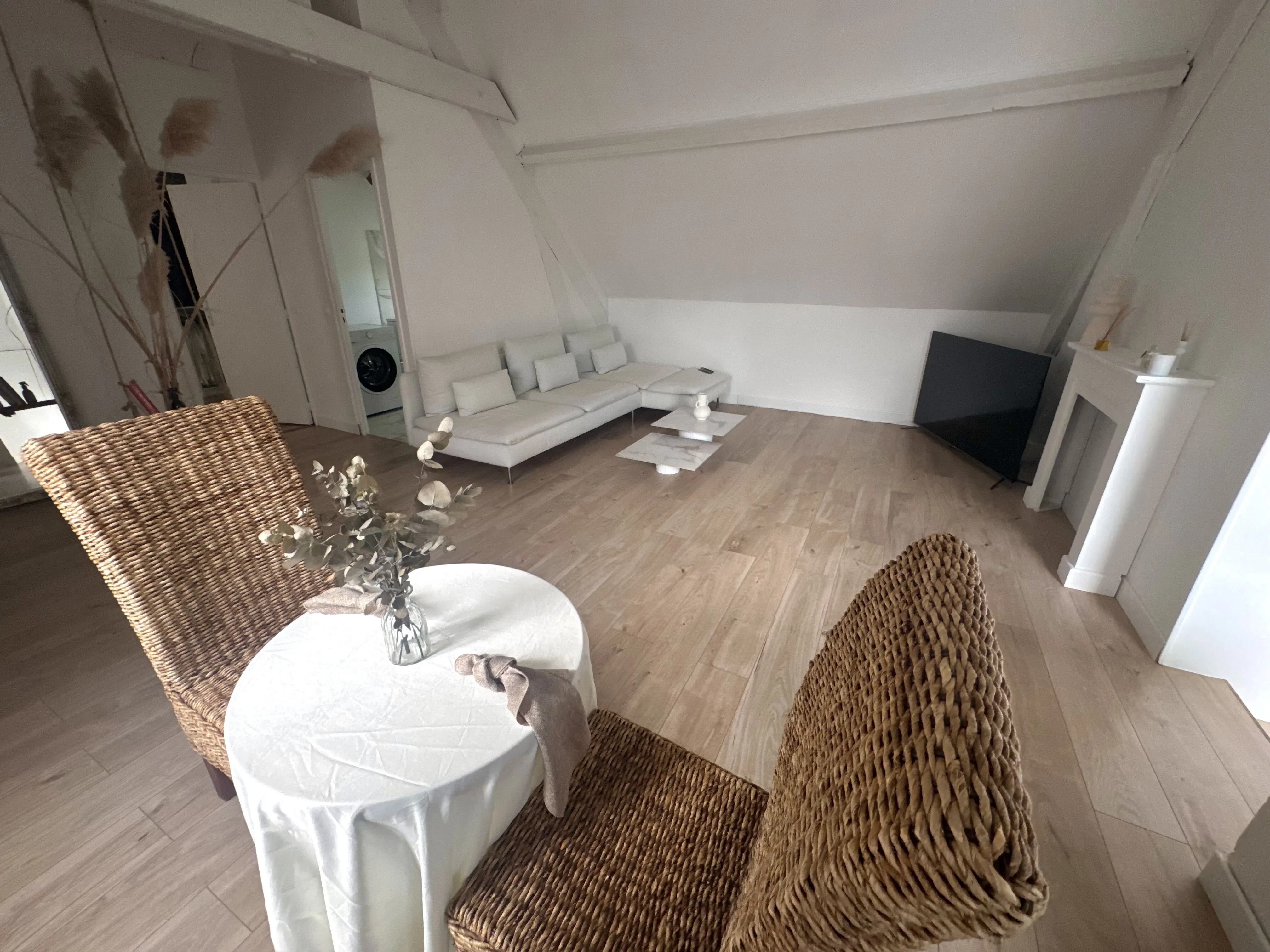 Appartement rénové de 58 m² à Crégy-lès-Meaux, dernier étage avec potentiel 