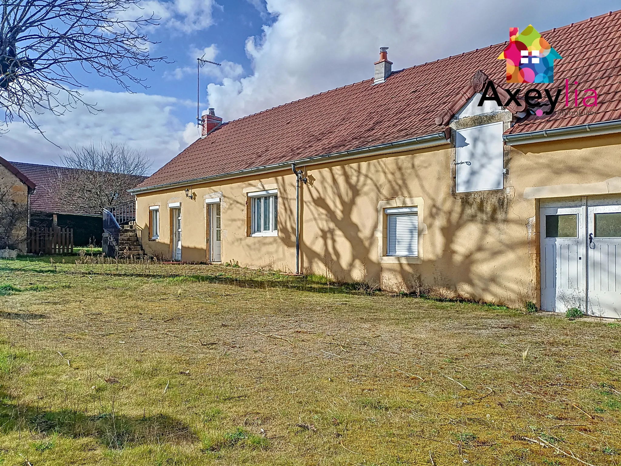 Maison de 122m² avec grand terrain à Rigny-sur-Arroux