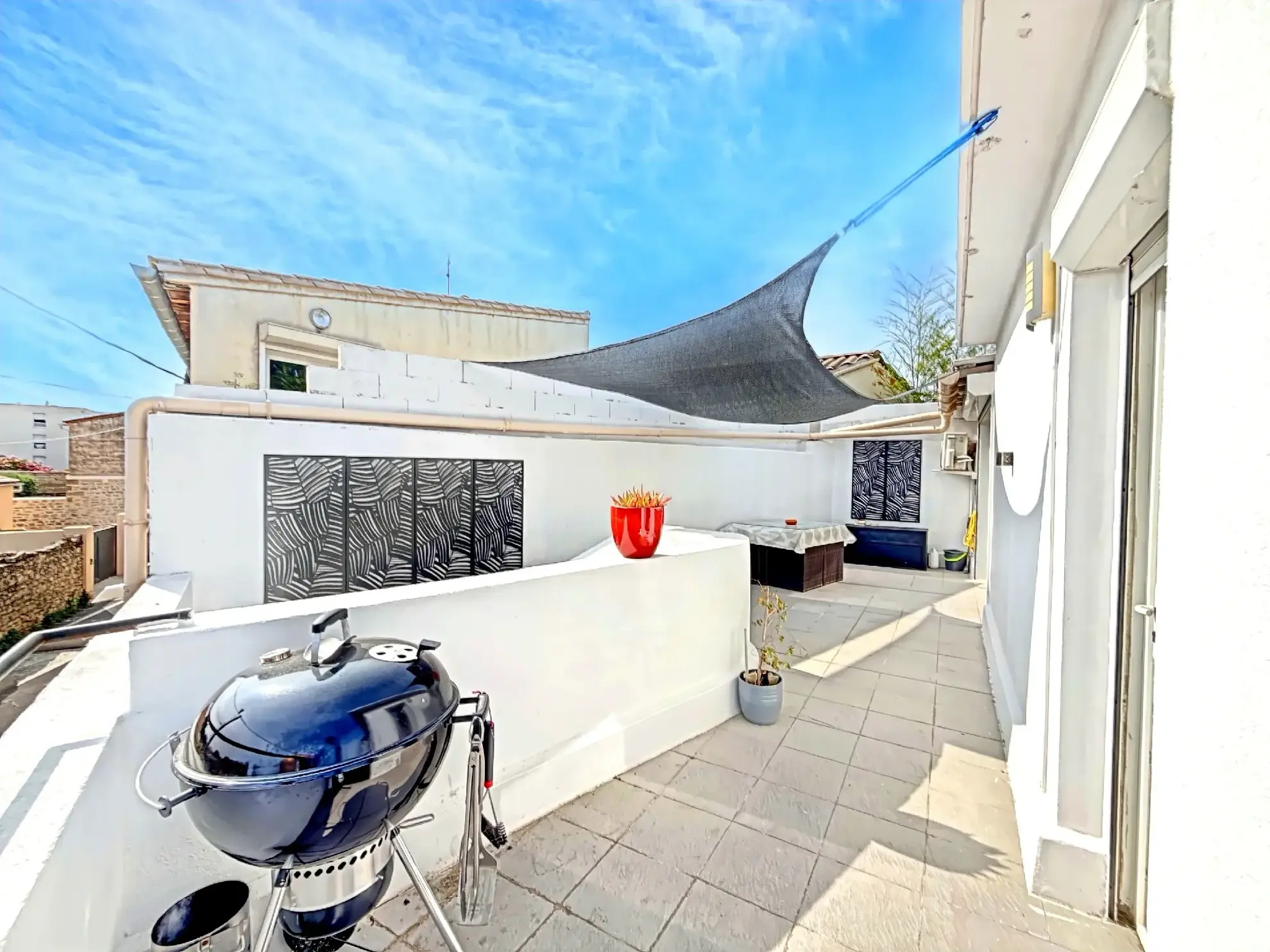 Appartement rénové de 60 m² avec terrasse en vente à Marsillargues