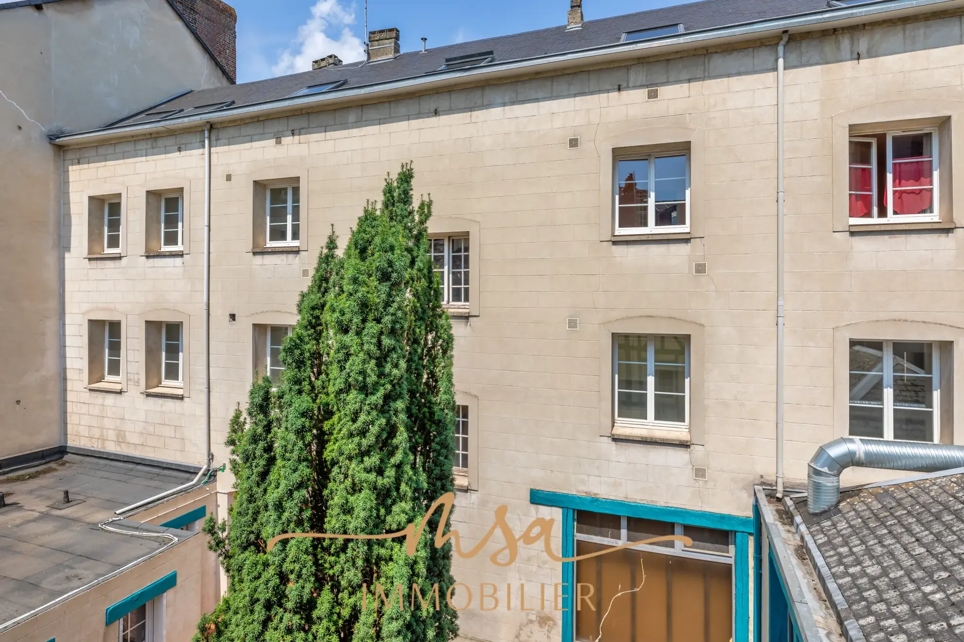 Appartement F2 lumineux de 41 m² à Rouen, dernier étage, idéal investissement ou première acquisition 