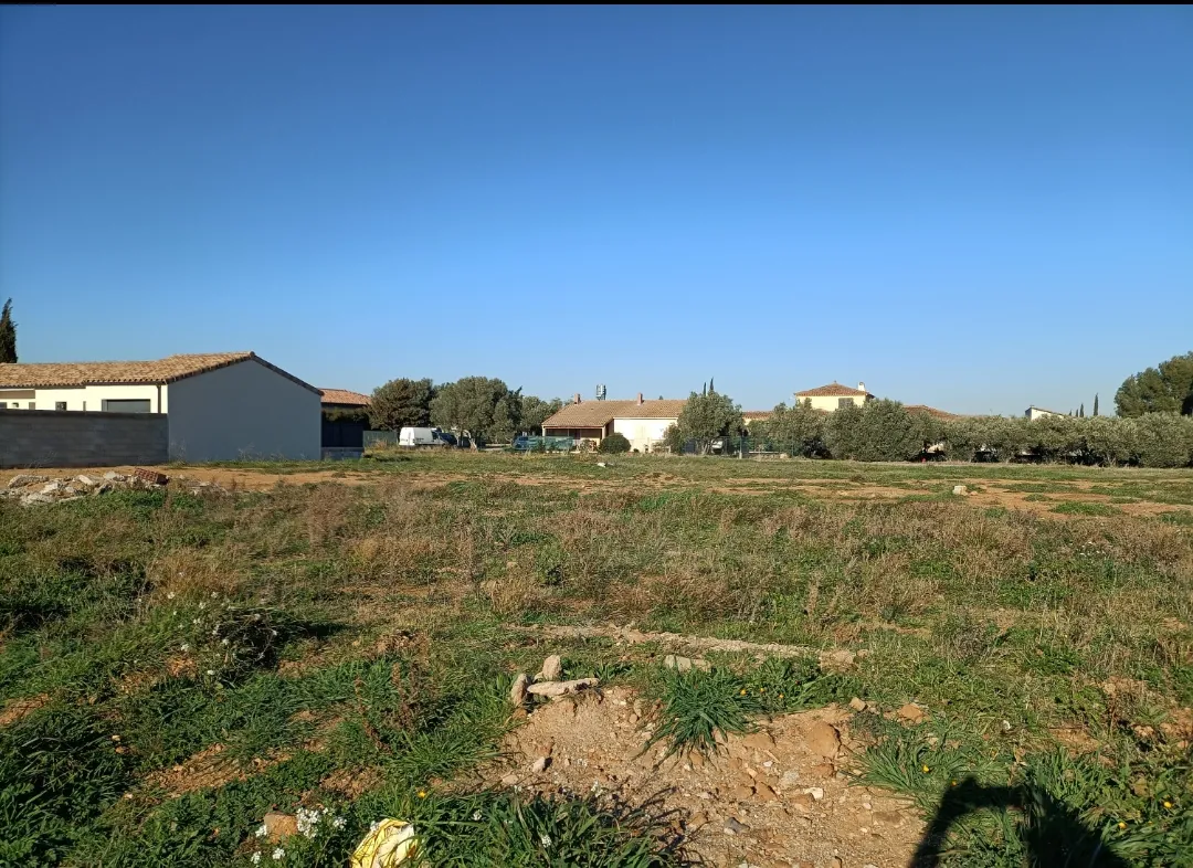 Terrains constructibles à Ginestas près de Narbonne - Opportunité rare 