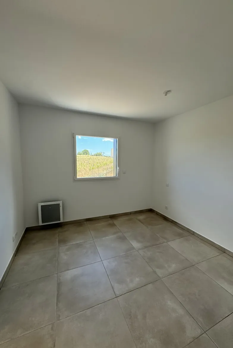 Investissez dans un appartement T3 neuf à Sérignan, proche Béziers, avec terrasse et faibles charges énergétiques 