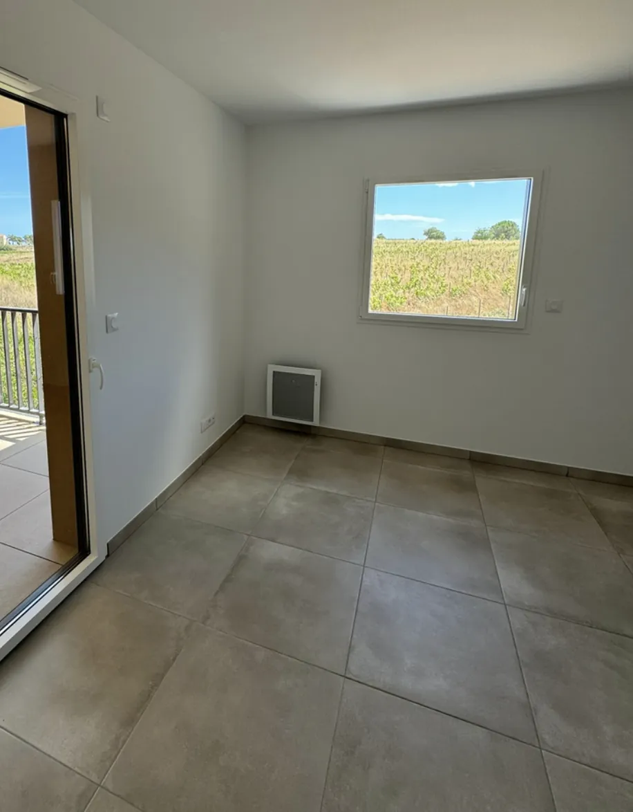 Investissez dans un appartement T3 neuf à Sérignan, proche Béziers, avec terrasse et faibles charges énergétiques 