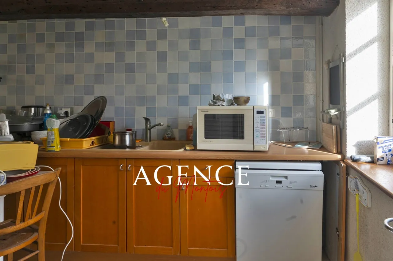 Fermette rénovée de 151 m² avec jardin clos à Gouaix près de Provins 