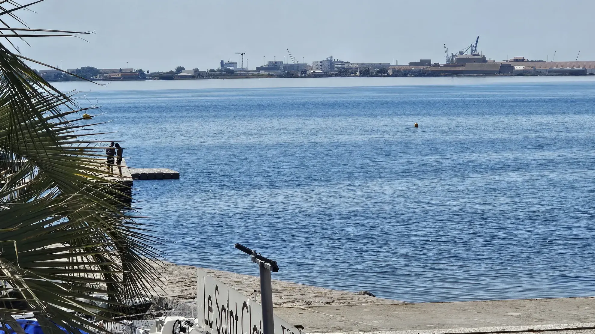 Grand T2 avec vue exceptionnelle sur l'étang de Thau à Balaruc-les-Bains 