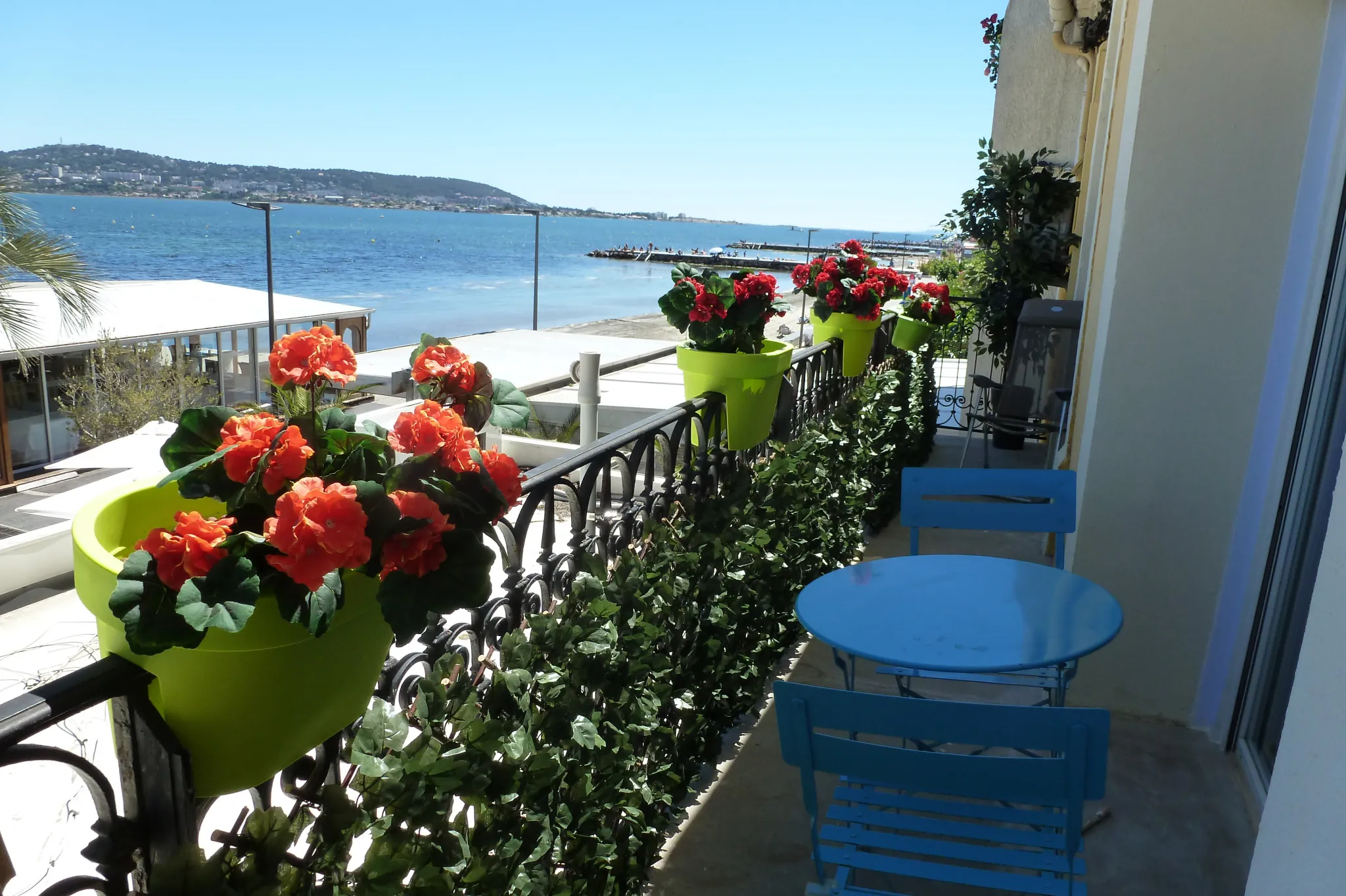 Appartement T2 avec balcon et vue imprenable à Balaruc-les-bains