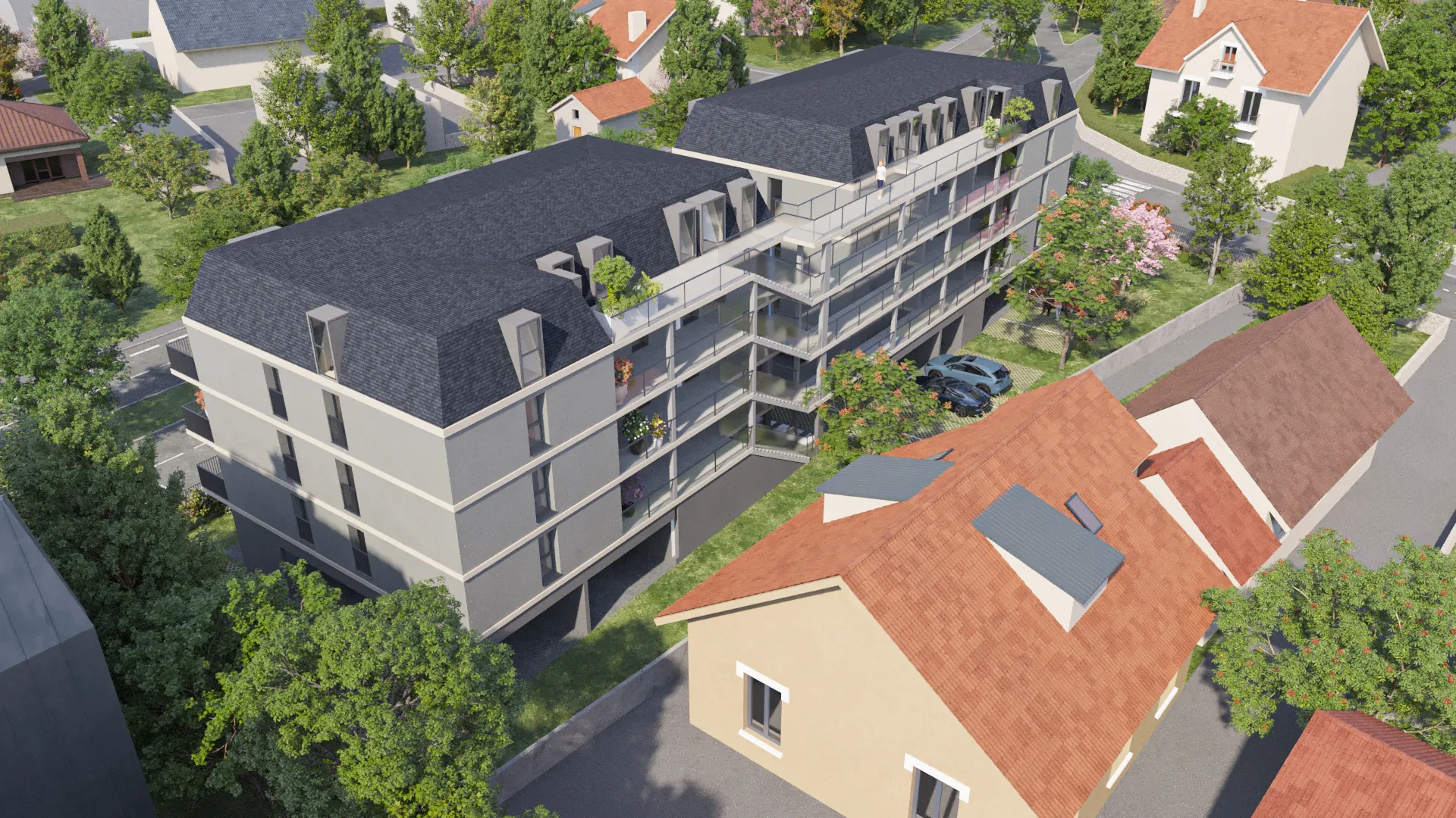 Aix-les-Bains, Grand studio de 44,5 m² avec parking et résidence récente 