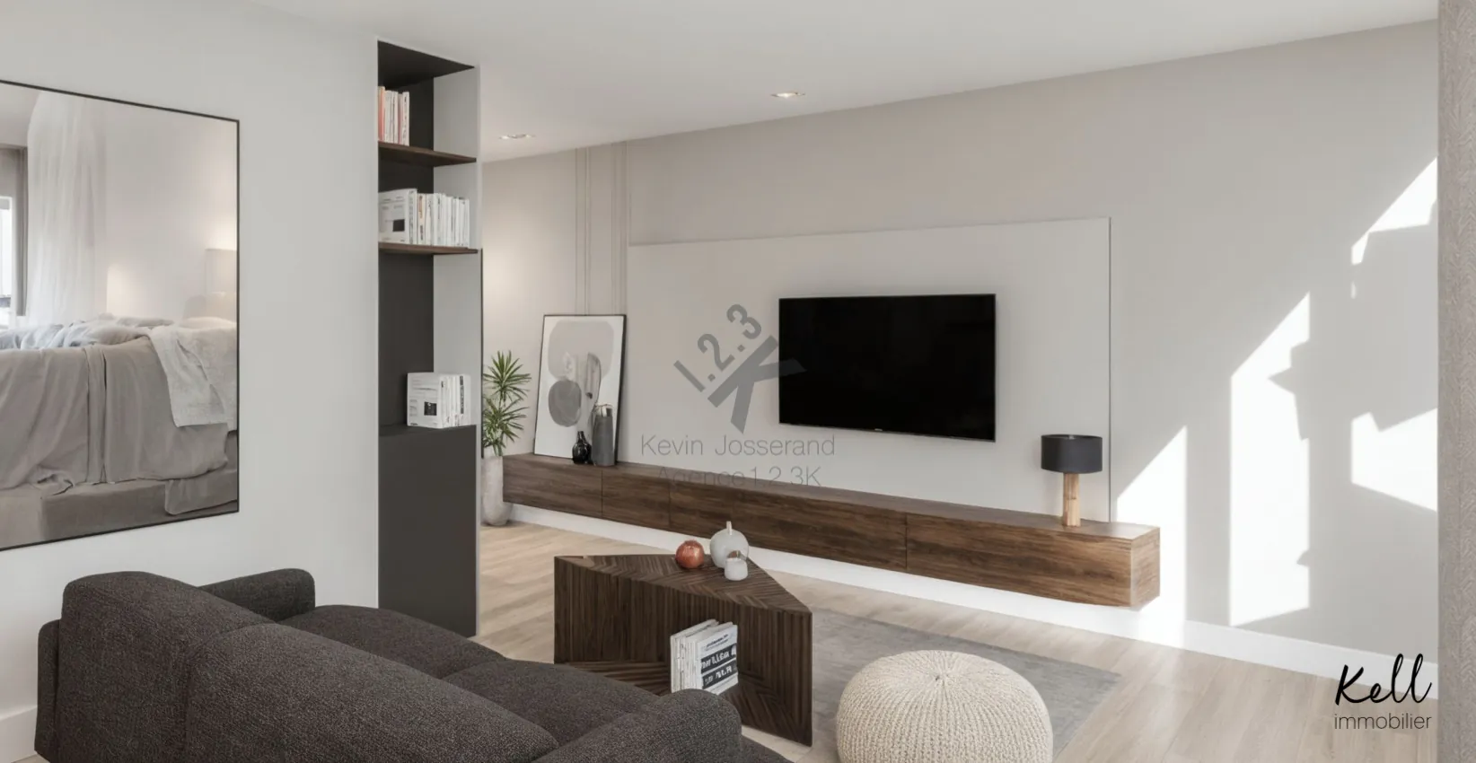 Vente d’un appartement T3 lumineux de 65 m² à Oullins avec potentiel de valorisation