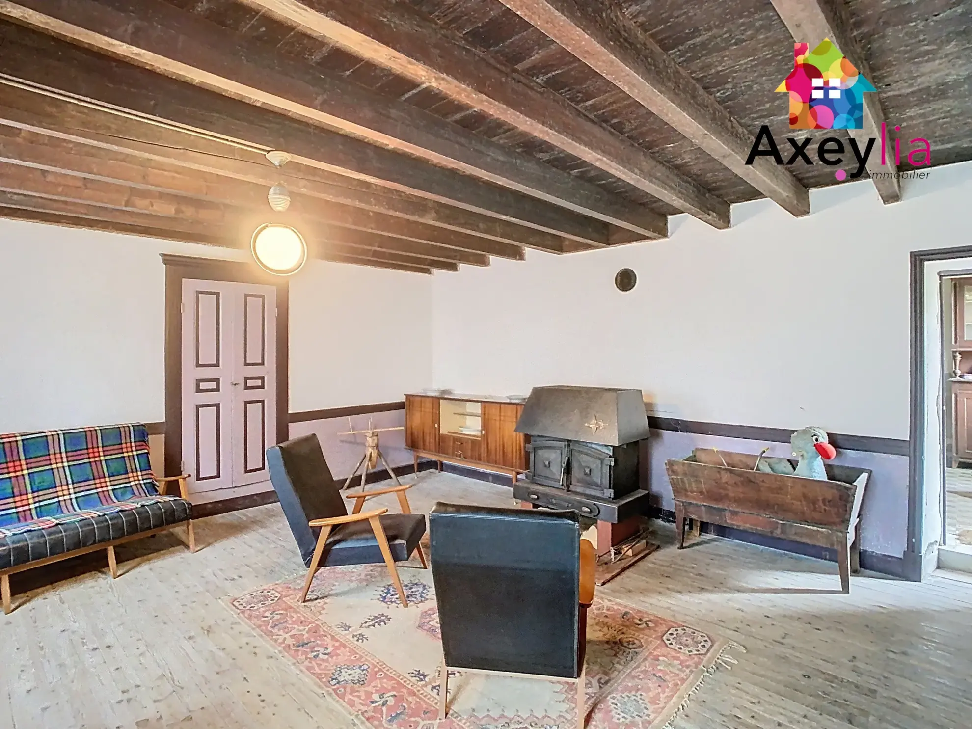 Maison en pierres à rénover avec terrain de 2117 m² à Saint-Nicolas-des-Biefs 