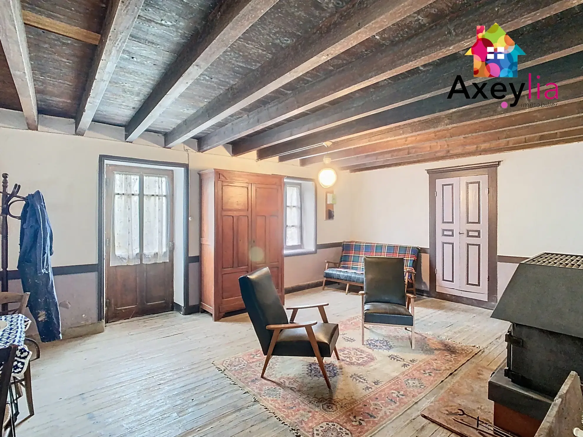 Maison en pierres à rénover avec terrain de 2117 m² à Saint-Nicolas-des-Biefs 