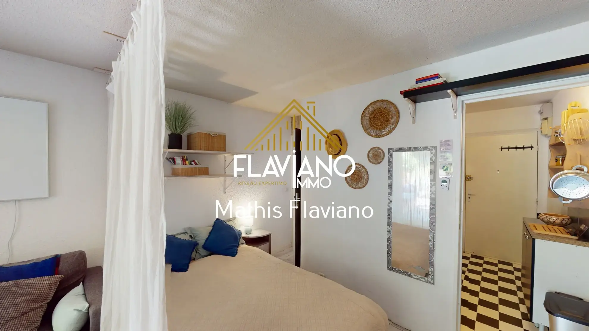 Studio en Rez-de-Jardin avec Vue Montagne à Barcelonnette – Exposition Sud 